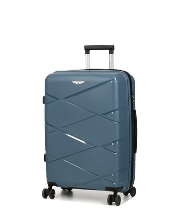 Чемодан Airtex Worldline 289 средний M Kos синий фото, картинка, изображение