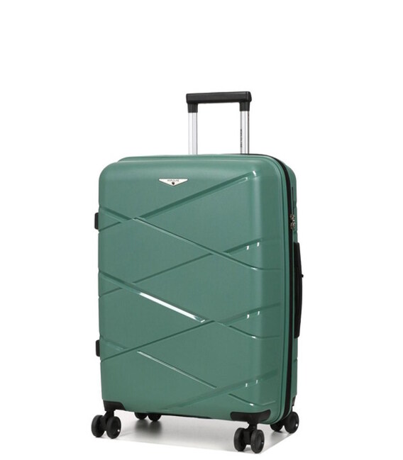 Чемодан Airtex Worldline 289 средний M Kos зеленый фото, картинка, изображение