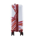 Валіза Semi Line 20" (S) White/Red Print (T5654-1) фото, картинка, изображение
