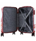 Валіза Semi Line 20" (S) White/Red Print (T5654-1) фото, картинка, изображение