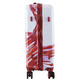 Валіза Semi Line 24" (M) White/Red Print (T5654-2) - картинка, зображення, фото