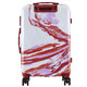 Валіза Semi Line 24" (M) White/Red Print (T5654-2) - картинка, зображення, фото