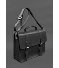 Кожаная сумка-портфель Porte черный фото, картинка, изображение
