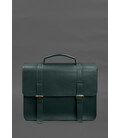 Шкіряна сумка-портфель Porte зелений картинка, зображення, фото