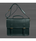 Шкіряна сумка-портфель Porte зелений картинка, зображення, фото