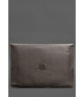 Кожаный чехол-конверт на магнитах для MacBook Air 15 (2023) Темно-бежевый фото, картинка, изображение
