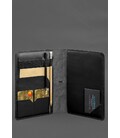 Кожаный блокнот А5 (софт-бук) 9.4 черный фото, картинка, изображение