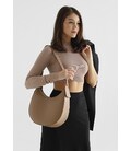 Женская кожаная сумка Vivian темно-бежевая флотар фото, картинка, изображение