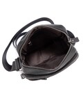 Чоловіча сумка через плече чорна Tiding Bag 6027A картинка, зображення, фото