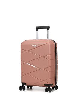 Чемодан Airtex Worldline 289 маленький S Kos розовое золото фото, картинка, изображение