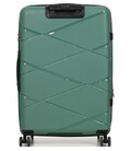 Чемодан Airtex 289 Worldline большой L Kos зеленый фото, картинка, изображение
