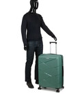 Чемодан Airtex 289 Worldline Maxi Kos зеленый фото, картинка, изображение