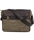 Шкіряна сумка через плече А4 для з канвас та крейзі хорс RCH-7022-3md TARWA фото, картинка, изображение