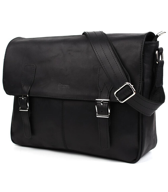 Шкіряна сумка через плече для ноутбука та документів RA-7022-3md TARWA фото, картинка, изображение