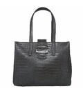 Кожаная серая сумка под рептилию Firenze Italy F-IT-7607G фото, картинка, изображение