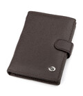 Мужской кошелек ST Leather 18331 (ST101) вертикальный Коричневый фото, картинка, изображение