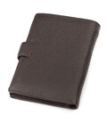 Мужской кошелек ST Leather 18331 (ST101) вертикальный Коричневый фото, картинка, изображение