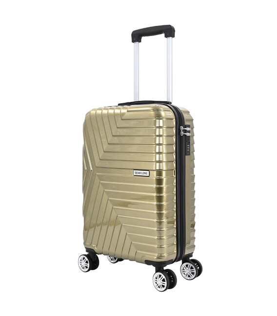 Валіза Semi Line 20" (S) Gold (T5763-1) фото, картинка, изображение