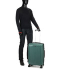 Чемодан Airtex 292 Midi Worldline зеленый фото, картинка, изображение