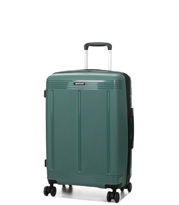 Чемодан Airtex 292 Midi Worldline зеленый фото, картинка, изображение